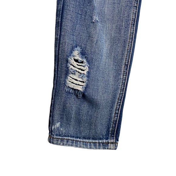 One by One Teaspoon Awesome Baggies Distressed Mid Rise Tapered Leg Jeans 29 - Picture 5 of 16
